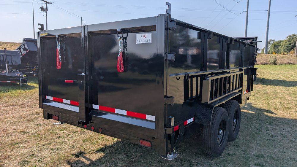 83"x16' Quality Steel & Aluminum Dump