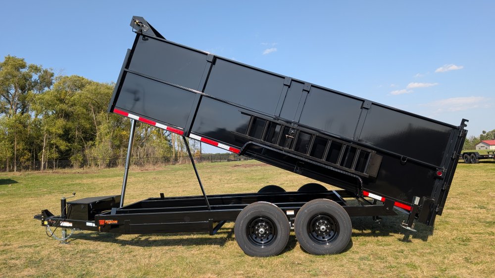 83"x16' Quality Steel & Aluminum Dump