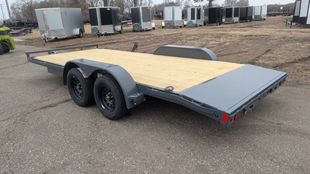 83"x18' Lamar Flatbed Car Hauler