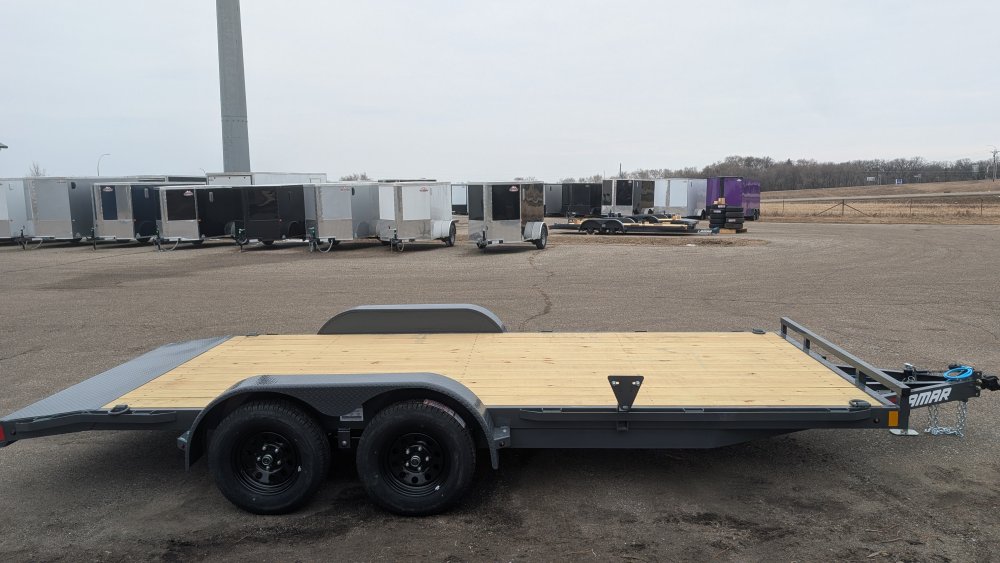 83"x18' Lamar Flatbed Car Hauler