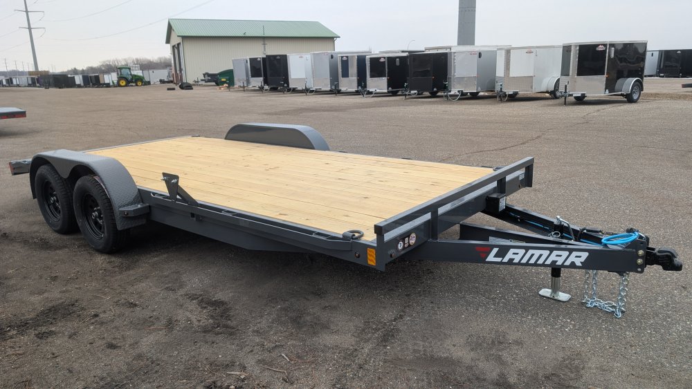 83"x18' Lamar Flatbed Car Hauler