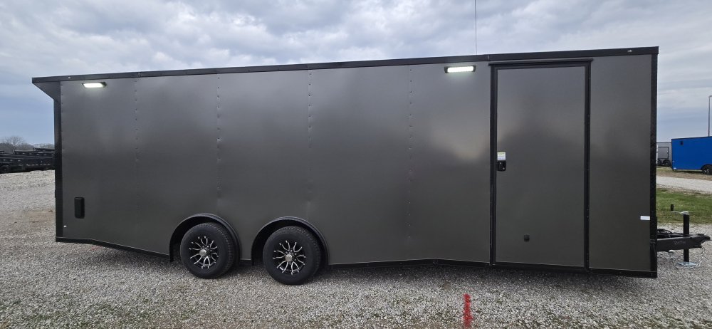 8' 6"x24' Rock Solid Cargo Enclosed Car Hauler