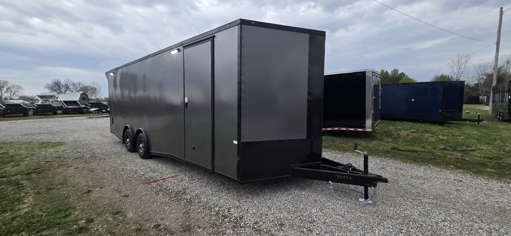 8' 6"x24' Rock Solid Cargo Enclosed Car Hauler