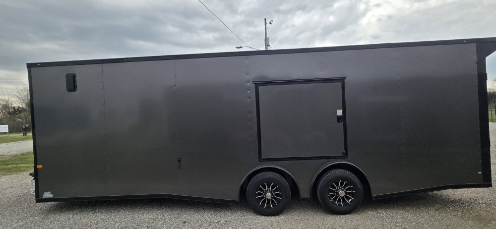 8' 6"x24' Rock Solid Cargo Enclosed Car Hauler