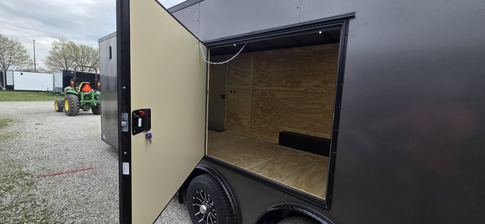 8' 6"x24' Rock Solid Cargo Enclosed Car Hauler