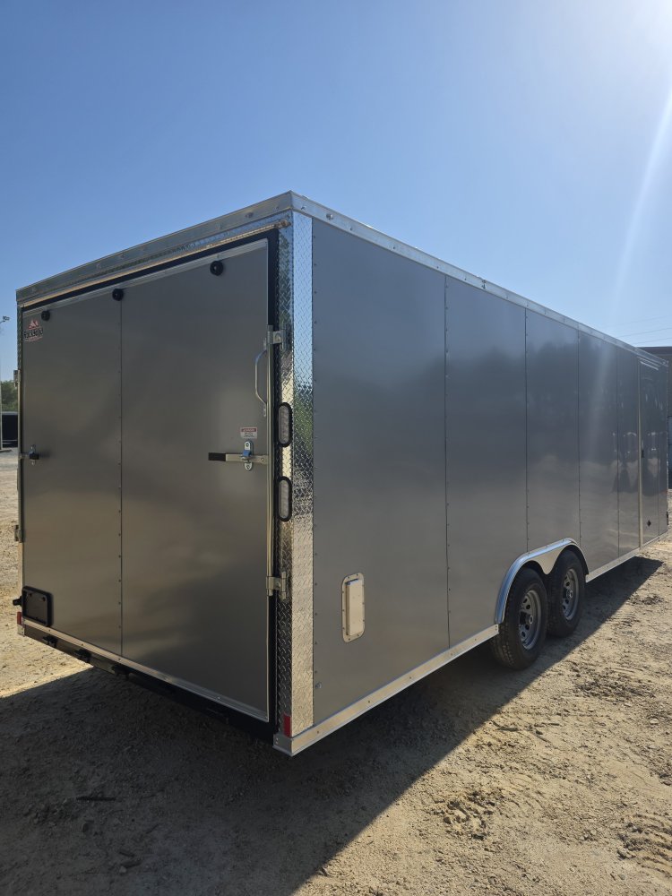 8' 6"x24' Rock Solid Cargo Enclosed Car Hauler
