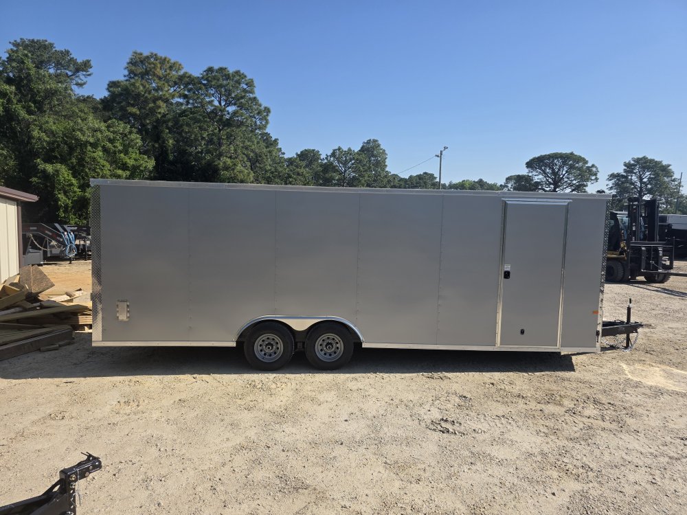 8' 6"x24' Rock Solid Cargo Enclosed Car Hauler