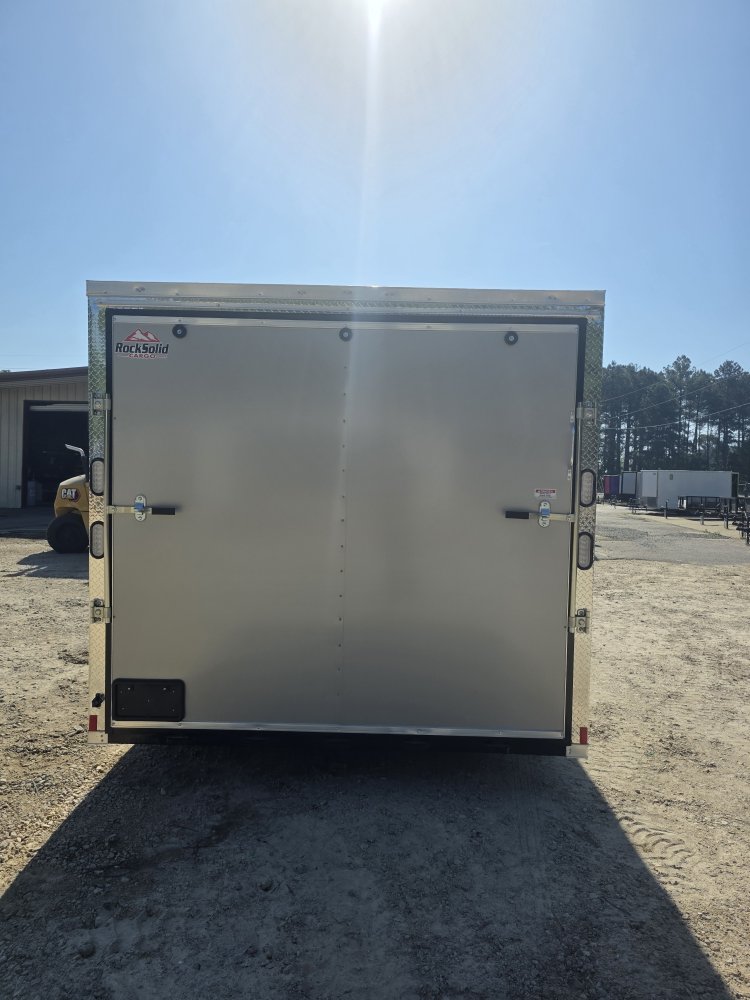 8' 6"x24' Rock Solid Cargo Enclosed Car Hauler