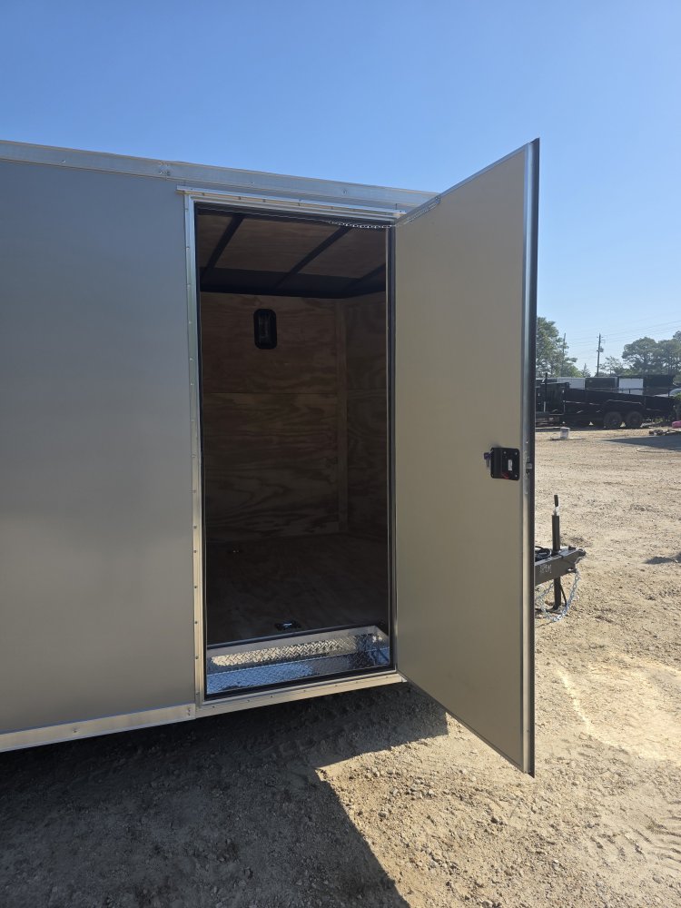 8' 6"x24' Rock Solid Cargo Enclosed Car Hauler