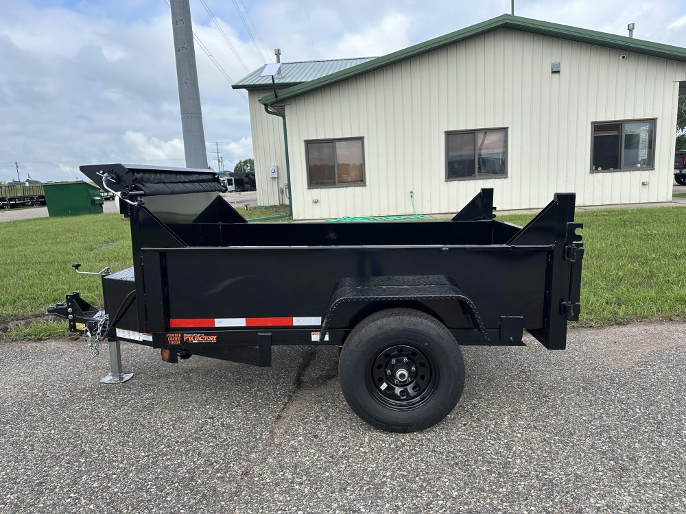 5'x8' Quality Steel & Aluminum Dump