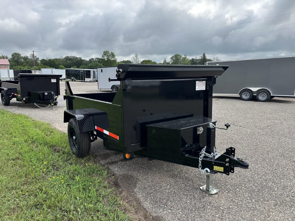 5'x8' Quality Steel & Aluminum Dump