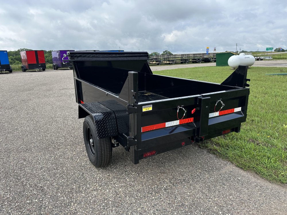 5'x8' Quality Steel & Aluminum Dump
