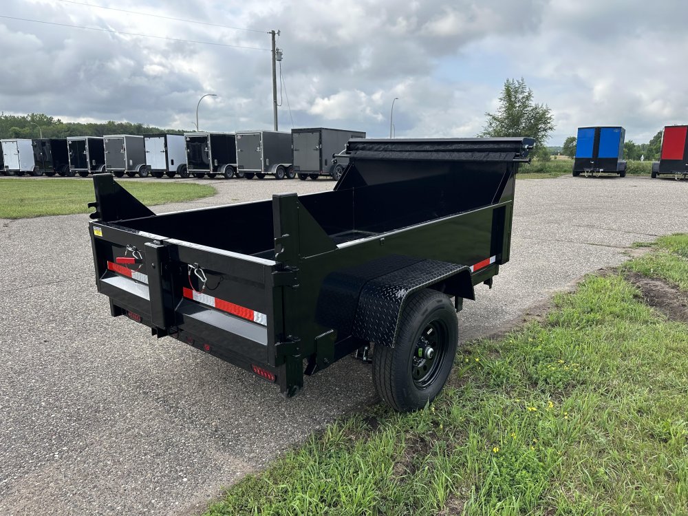 5'x8' Quality Steel & Aluminum Dump