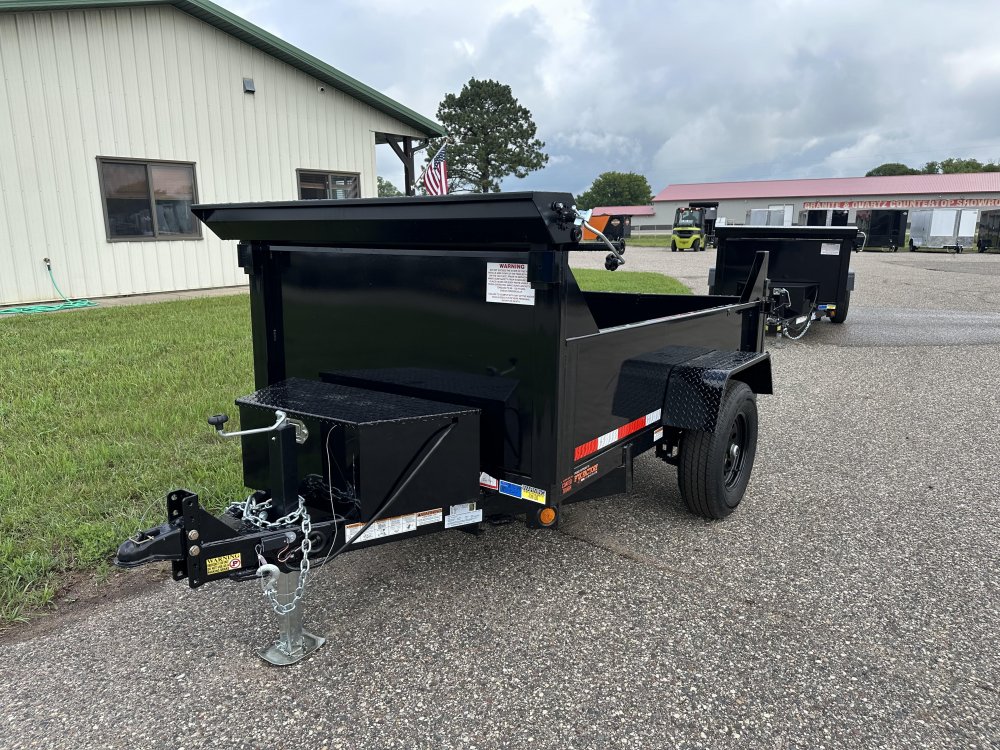5'x8' Quality Steel & Aluminum Dump