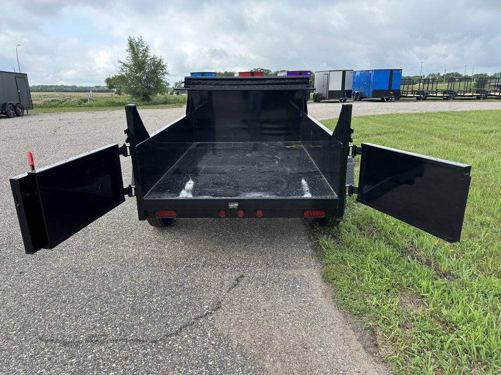 5'x8' Quality Steel & Aluminum Dump