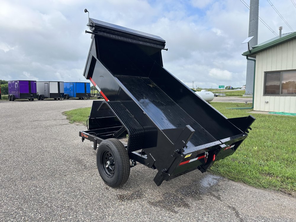 5'x8' Quality Steel & Aluminum Dump