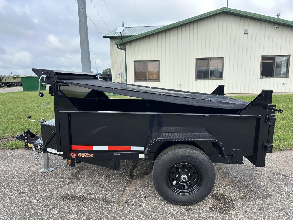 5'x8' Quality Steel & Aluminum Dump