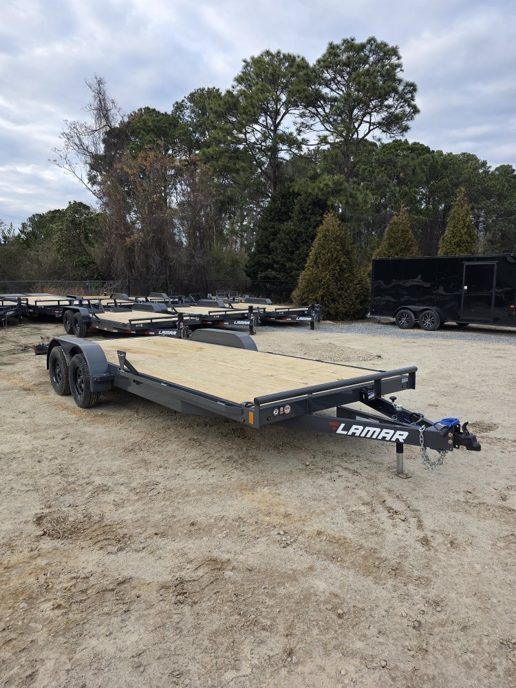 83"x20' Lamar Flatbed Car Hauler