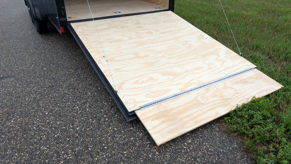 7'x16' Rock Solid Cargo Enclosed Car Hauler