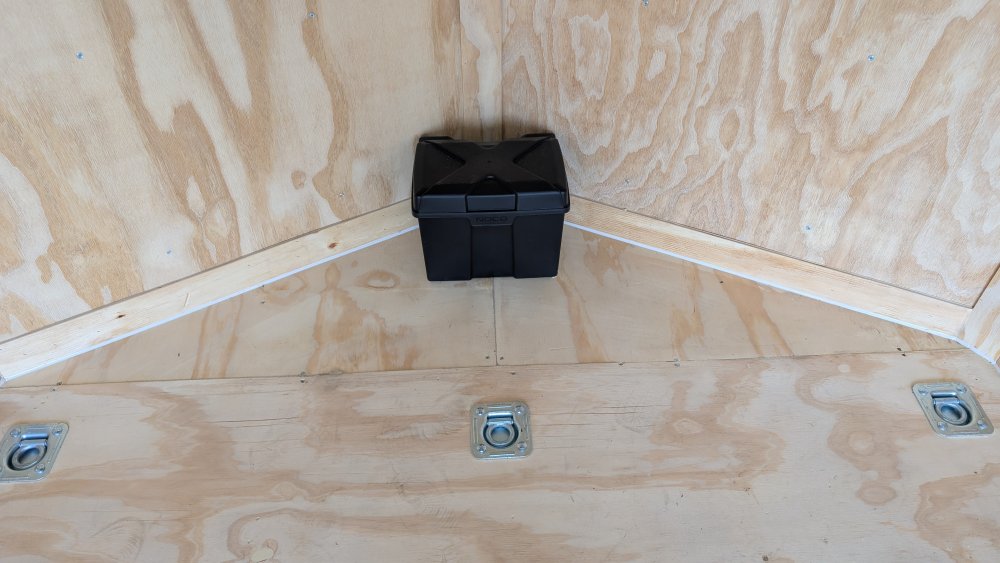 7'x16' Rock Solid Cargo Enclosed Car Hauler