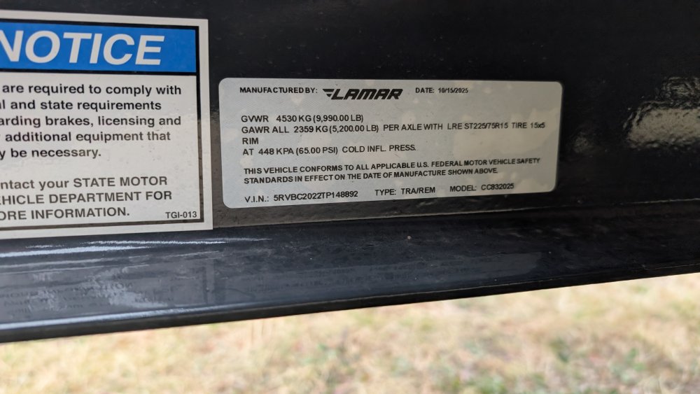 83"x20' LAMAR Flatbed Car Hauler