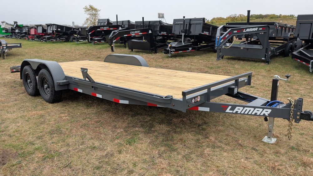 83"x20' LAMAR Flatbed Car Hauler