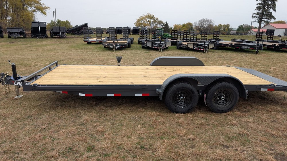 83"x20' LAMAR Flatbed Car Hauler