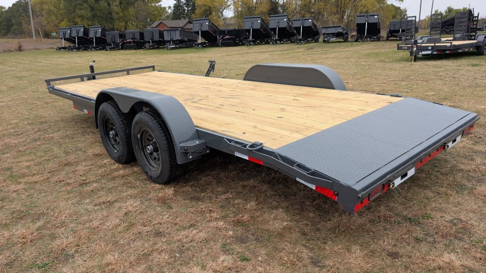 83"x20' LAMAR Flatbed Car Hauler