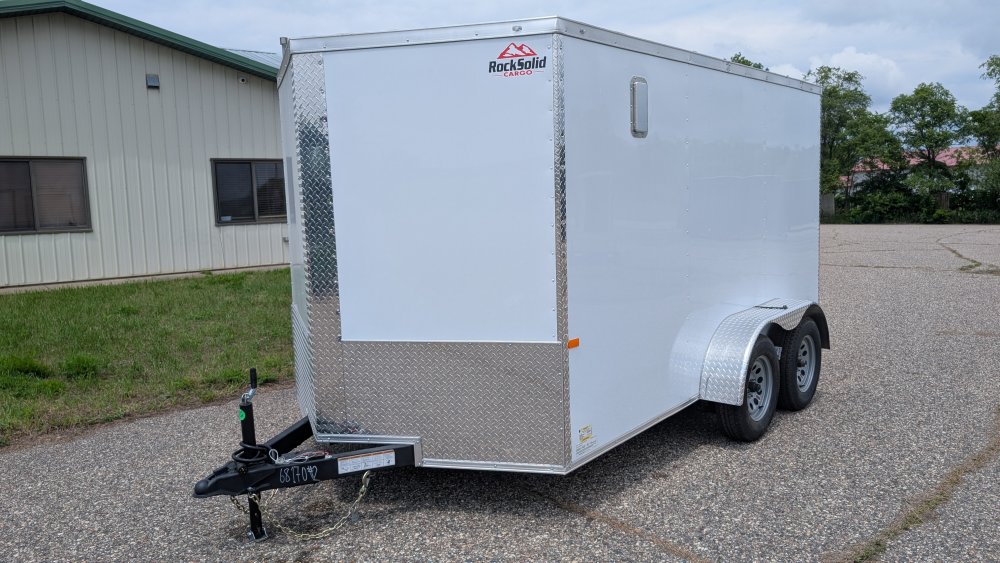 7'x12' Rock Solid Cargo Enclosed Cargo