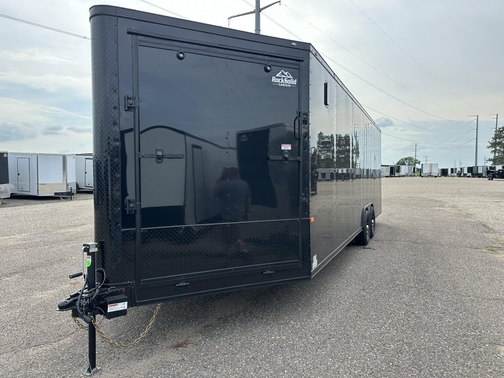8' 6"x24' Rock Solid Cargo Snowmobile