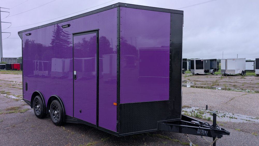 8.5'x16' Rock Solid Cargo Enclosed Cargo
