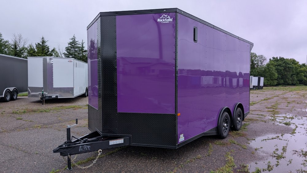8.5'x16' Rock Solid Cargo Enclosed Cargo