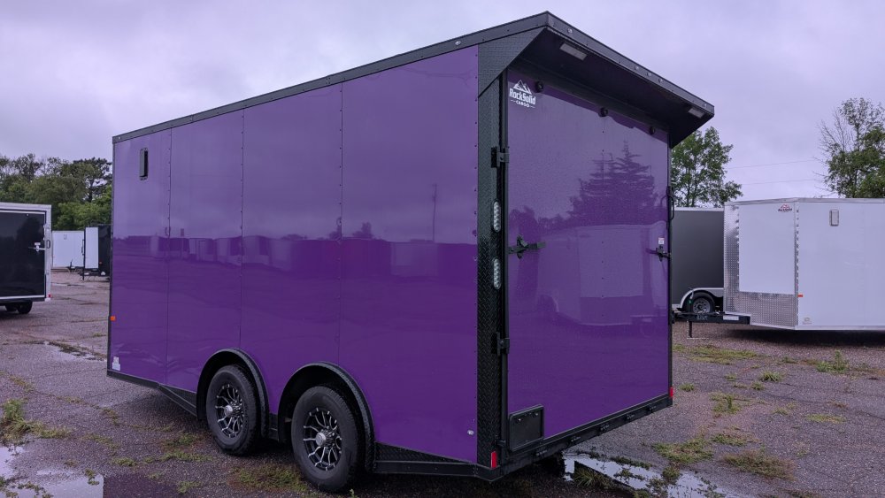 8.5'x16' Rock Solid Cargo Enclosed Cargo