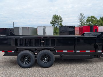83"x16' Quality Steel & Aluminum Dump