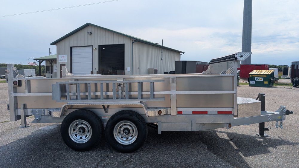 83"x14' Quality Steel & Aluminum Dump