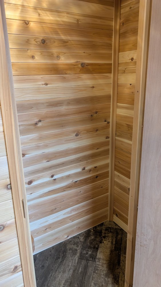 6' 6"x14' American Surplus and Manufacturing Inc Fish House