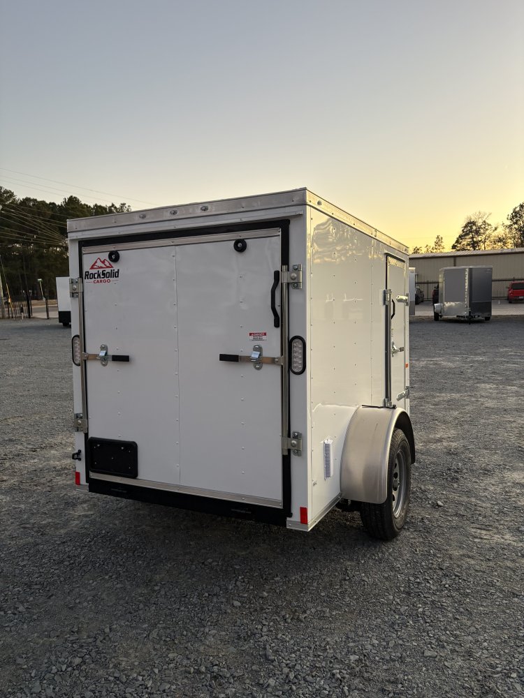 5'x8' Rock Solid Cargo Enclosed Cargo