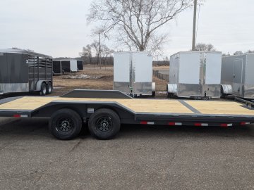 102"x24' Lamar Flatbed Car Hauler