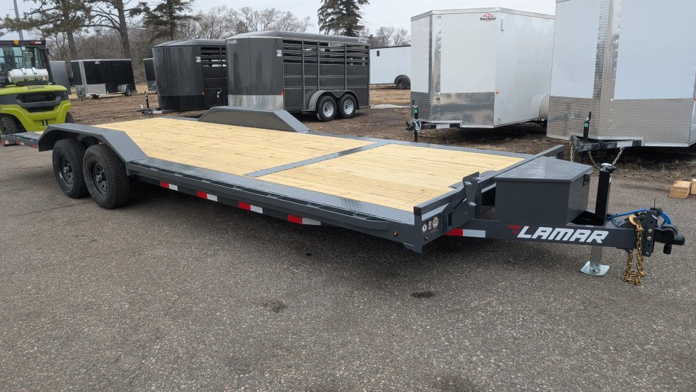 102"x24' Lamar Flatbed Car Hauler
