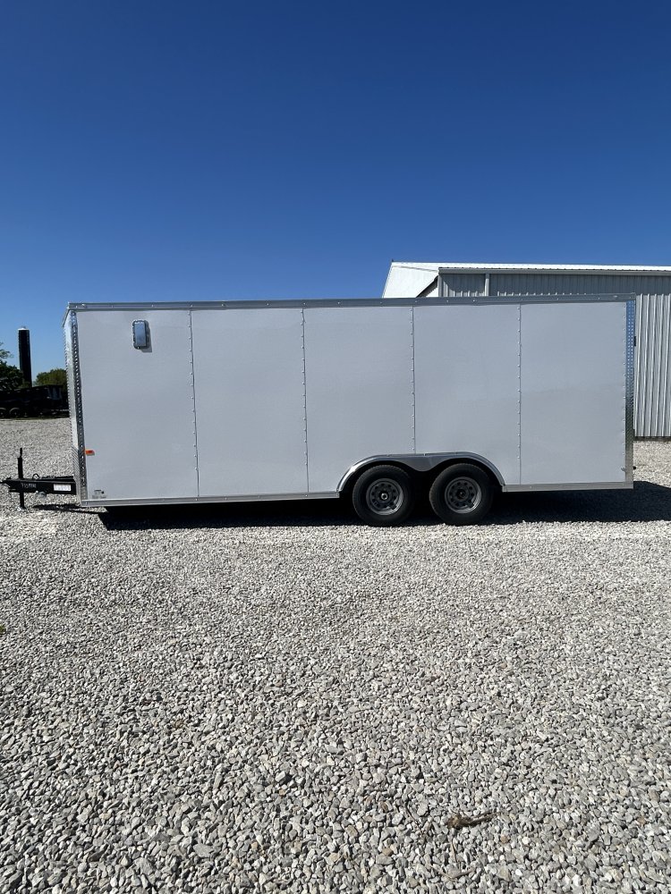 8' 6"x20' Rock Solid Cargo Enclosed Car Hauler