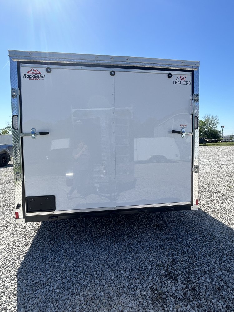 8' 6"x20' Rock Solid Cargo Enclosed Car Hauler