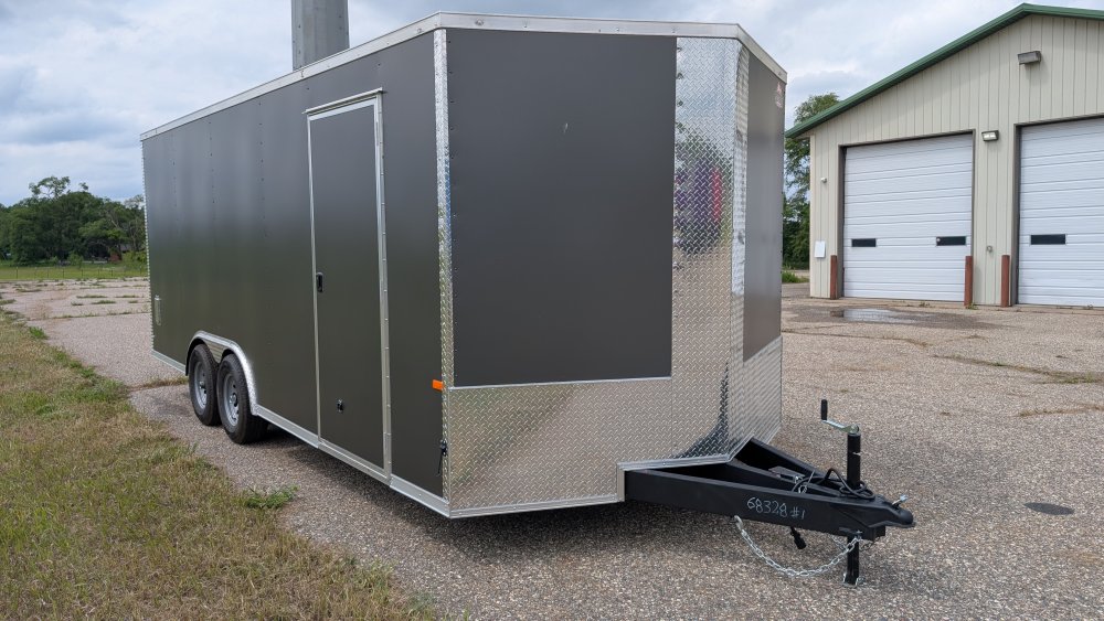 8' 6"x20' Rock Solid Cargo Enclosed Car Hauler