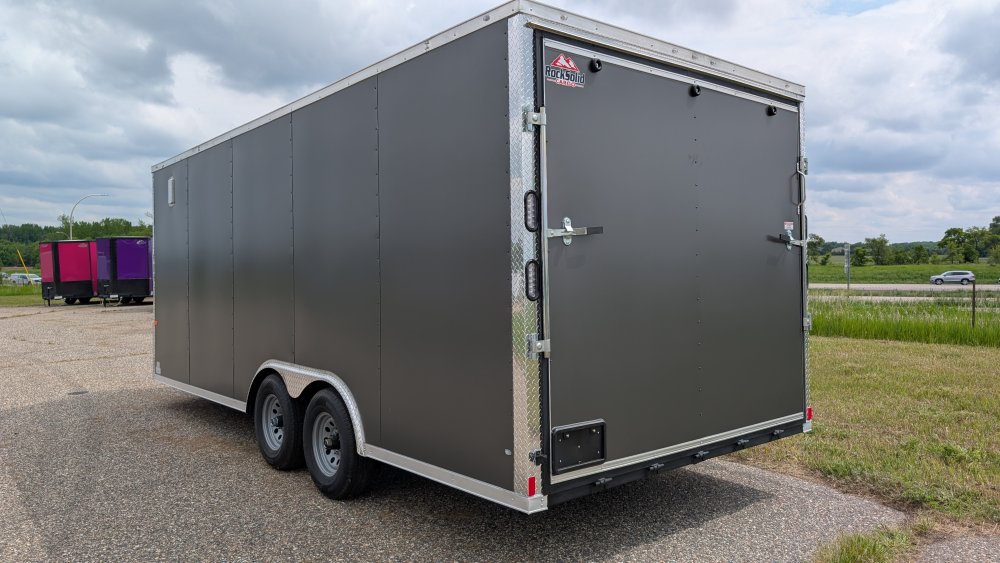 8' 6"x20' Rock Solid Cargo Enclosed Car Hauler