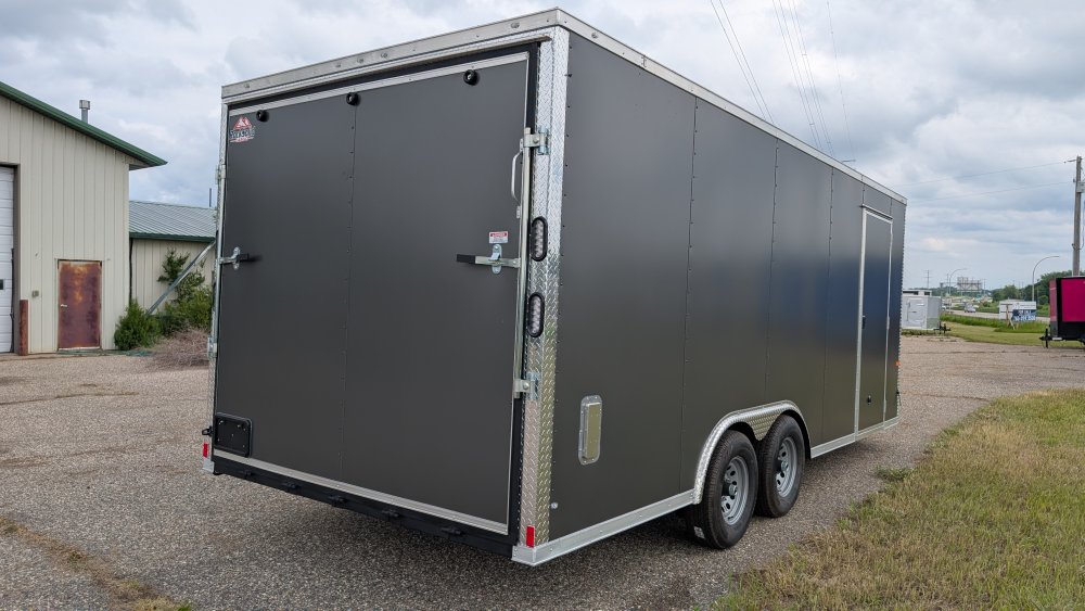 8' 6"x20' Rock Solid Cargo Enclosed Car Hauler