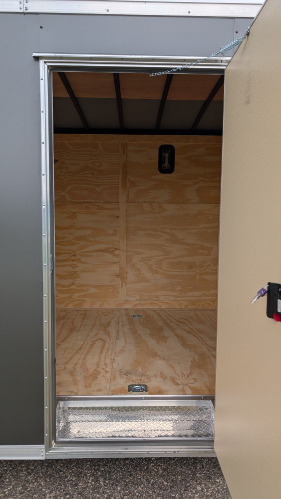 8' 6"x20' Rock Solid Cargo Enclosed Car Hauler