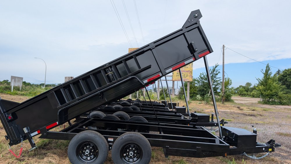 83"x14' Quality Steel & Aluminum Dump
