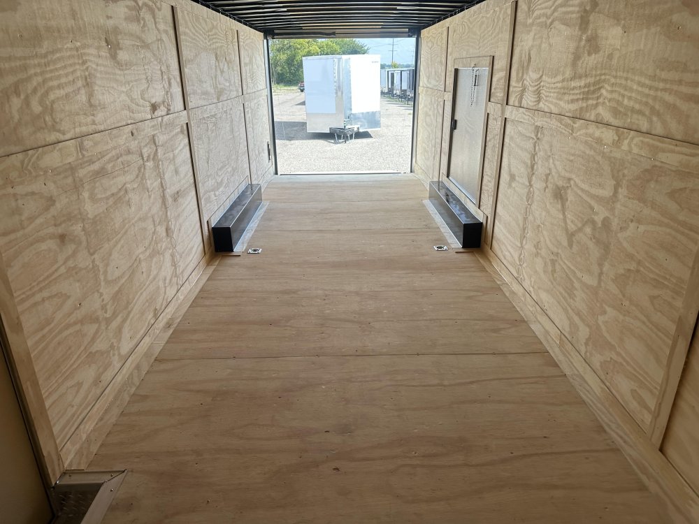 8.5'x28' Rock Solid Cargo Enclosed Car Hauler