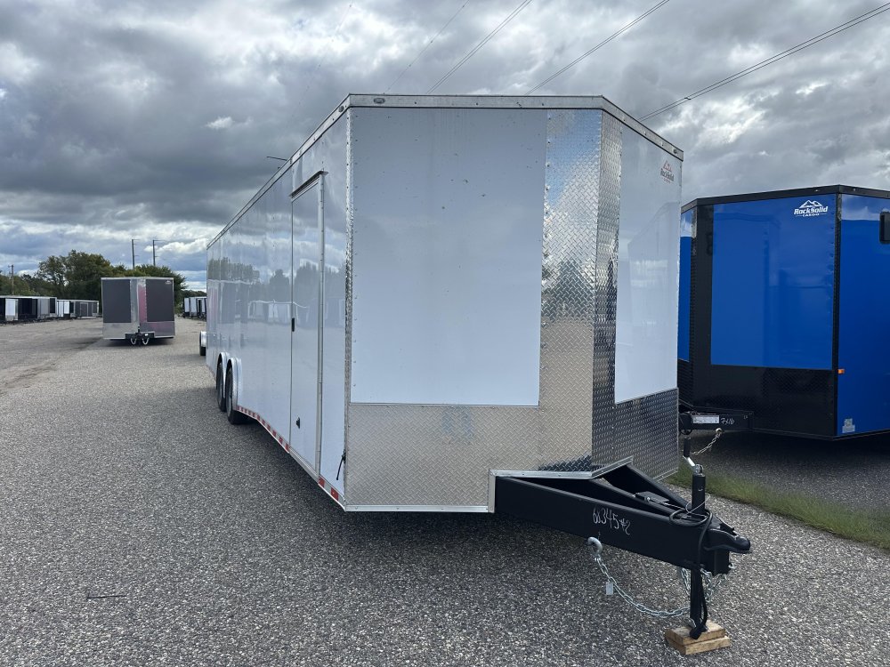 8.5'x32' Rock Solid Cargo Enclosed Car Hauler