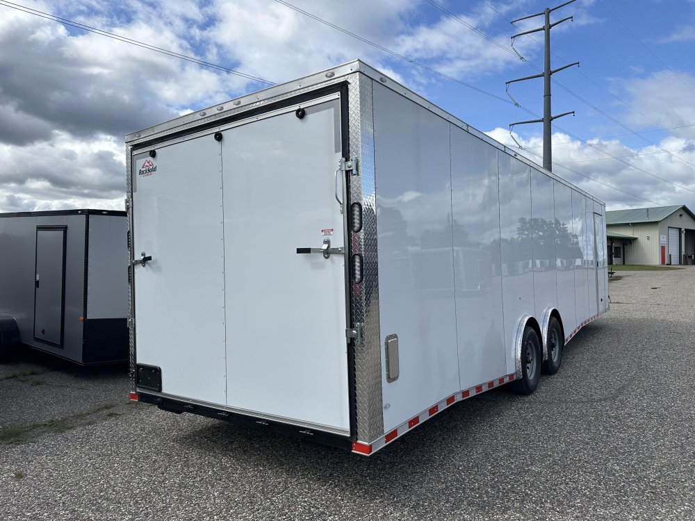 8.5'x32' Rock Solid Cargo Enclosed Car Hauler