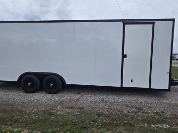 8' 6"x24' Rock Solid Cargo Enclosed Car Hauler